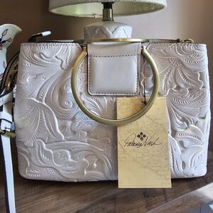 Patricia Nash Empoli Satchel Latte